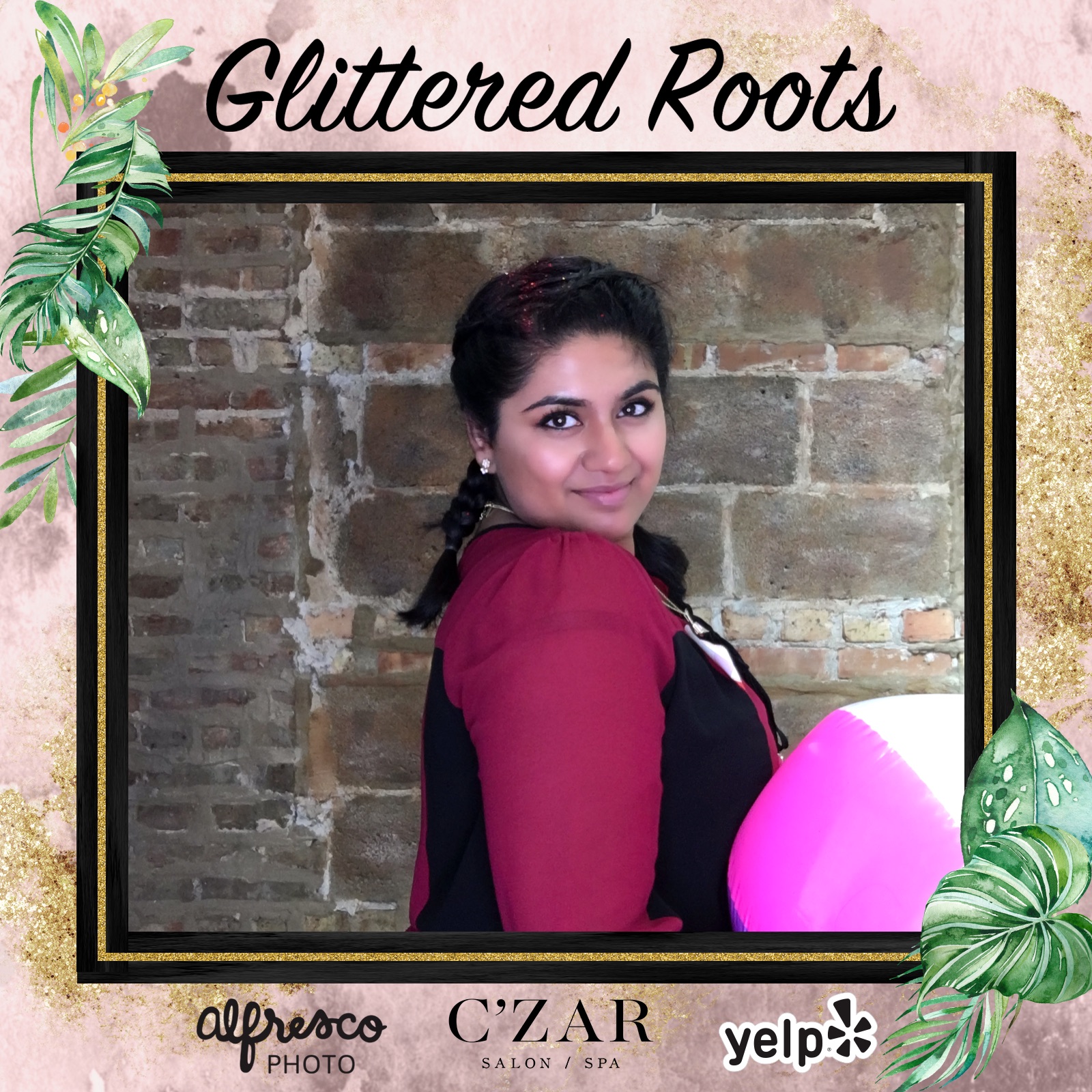 Yelp Elite: Glittered Roots | View more photos from the event at events.alfrescophoto.com/u/AlfrescoPhoto/Yelp-Elite-Glittered-Roots